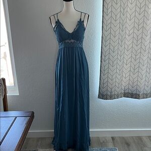 Pink Lily Lace Dress